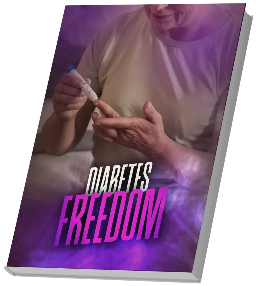 Cover of the Diabetes Freedom e-book, one of the bonus guides the sales page lists