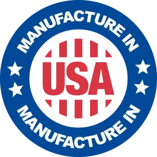 Manufactured in USA badge