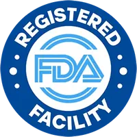 Registered FDA facility badge